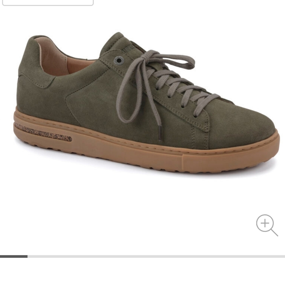 Men's Birkenstock Bend Low Suede Leather Sneakers